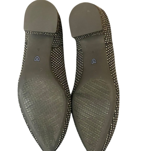 ROTHY'S first heel with our iconic Point II black flats size W6 - Picture 8 of 16